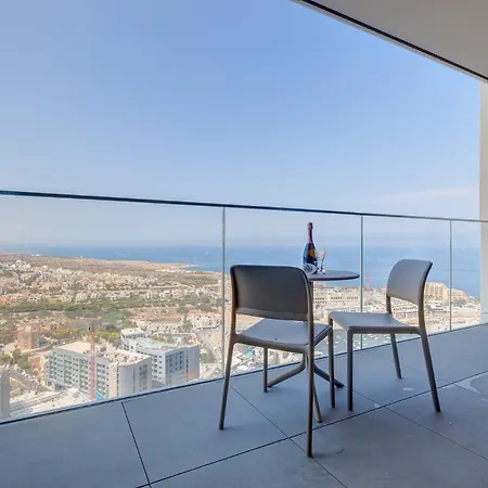 Apartament Superlative 24th Floor Mercury Tower St. Julian's